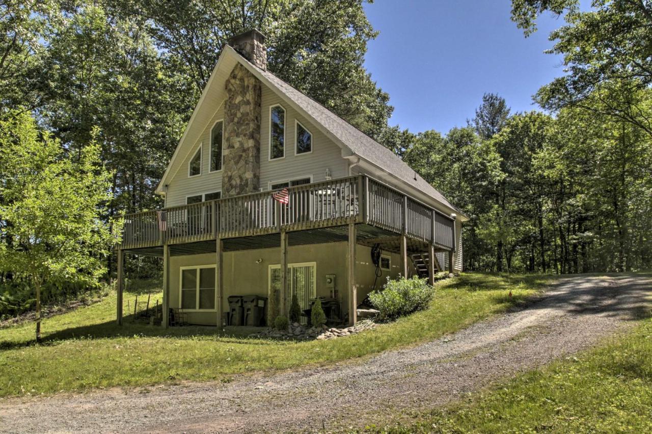 Spacious Home With Deck, Grill And Delaware River View Callicoon Dış mekan fotoğraf