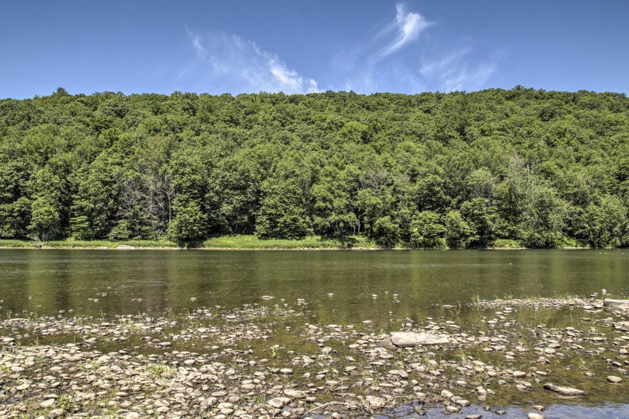 Spacious Home With Deck, Grill And Delaware River View Callicoon Dış mekan fotoğraf