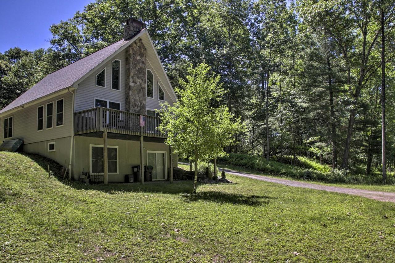 Spacious Home With Deck, Grill And Delaware River View Callicoon Dış mekan fotoğraf